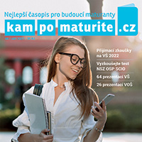 Časopis Kam po maturitě - září 2021