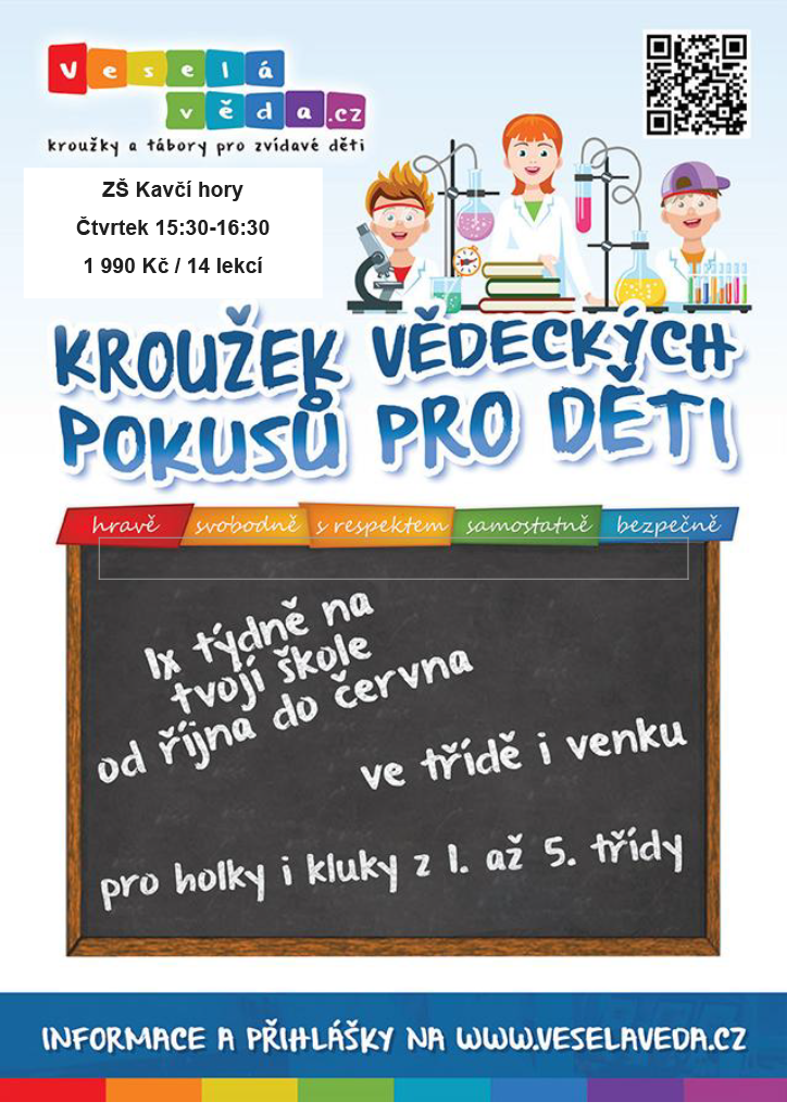 Kroužek vědeckých pokusů pro děti